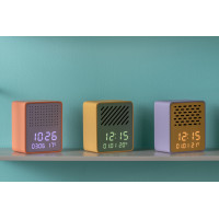 Budík Karlsson Funky Vibes Blue Tooth Speaker KA6060OR, 12cm